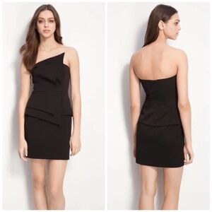 Black Halo Mini Sheath Dress